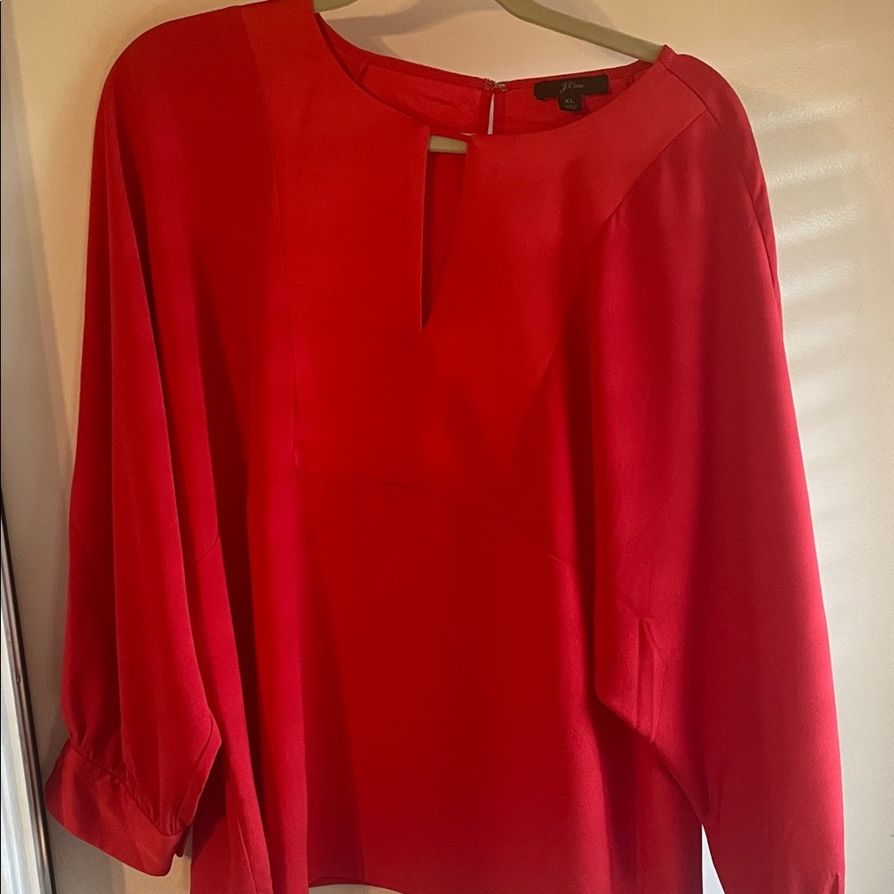 J. Crew Scarlet Red Women's Blouse